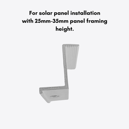 Aluminium End Clamp ( 2.8 mm Thickness )