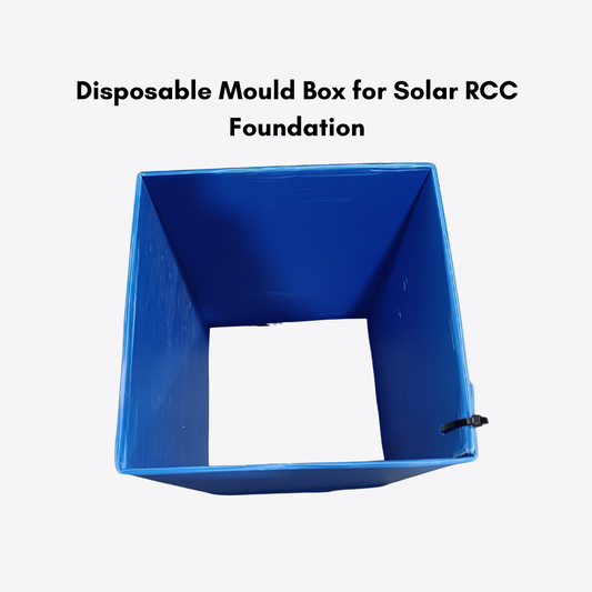 Solar RCC Foundation Disposable Mould