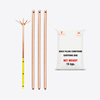 Solid Earthing Rod 14.2 Dia