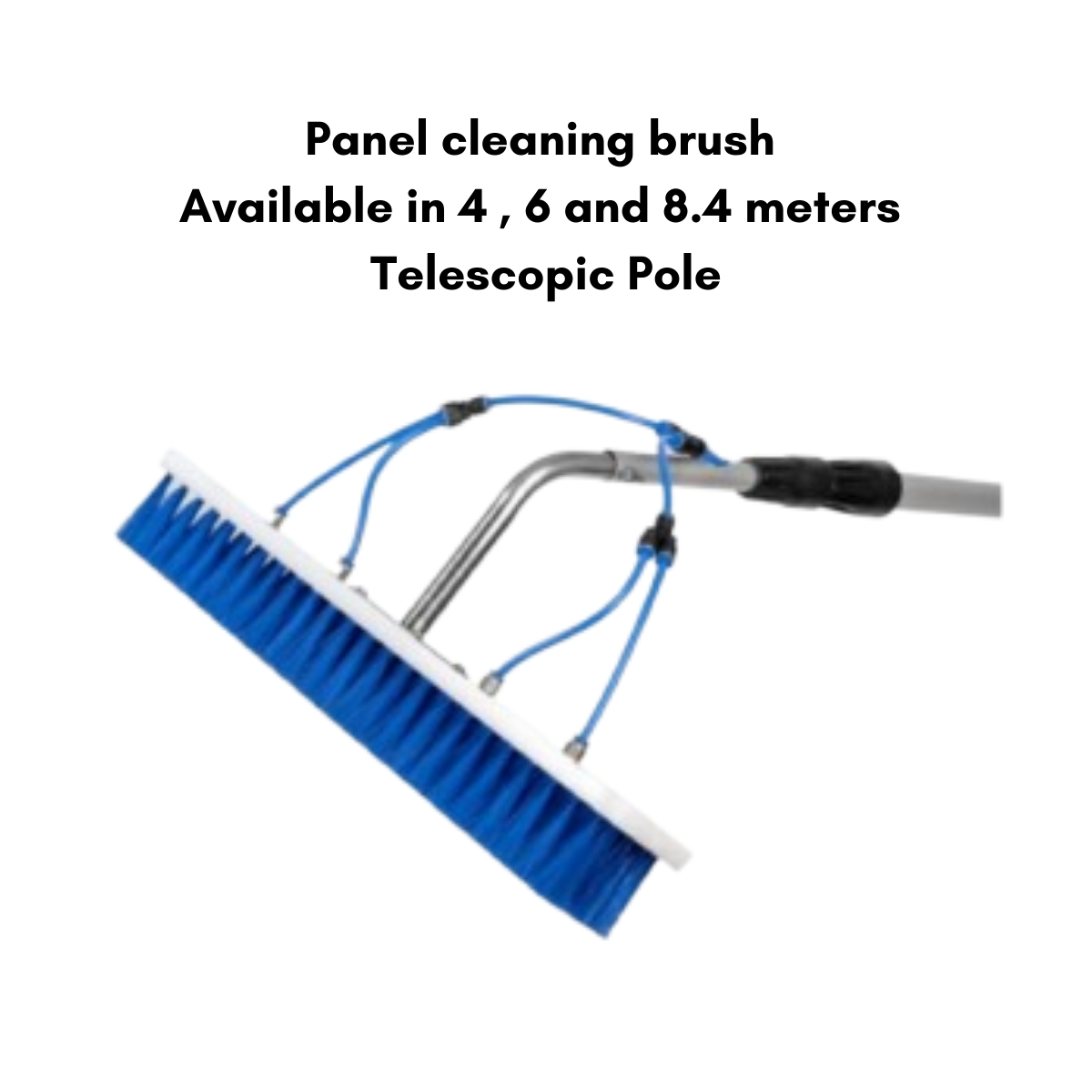 Solar Panel Cleaning Brush - 100x500mm Head