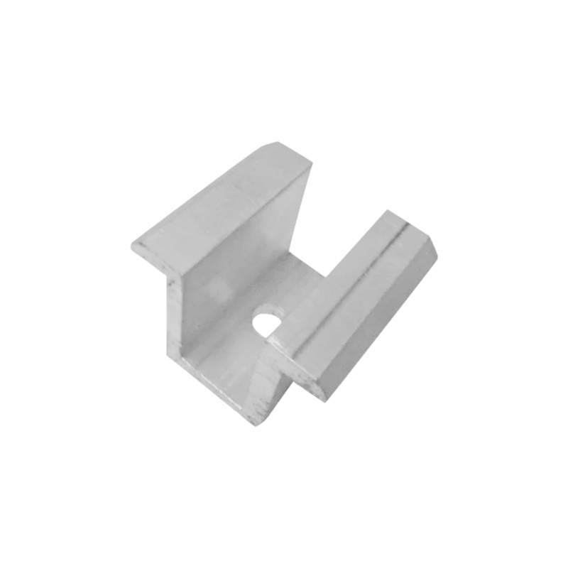 Aluminium Mid Clamp - Single Hole