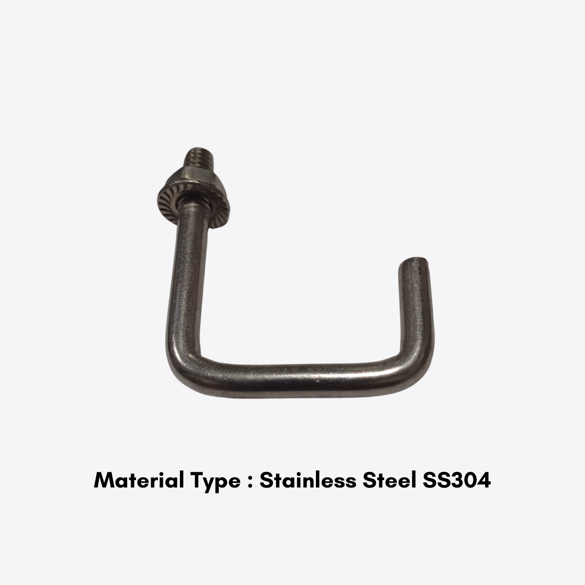 SS304 J Hook with Flange Nut