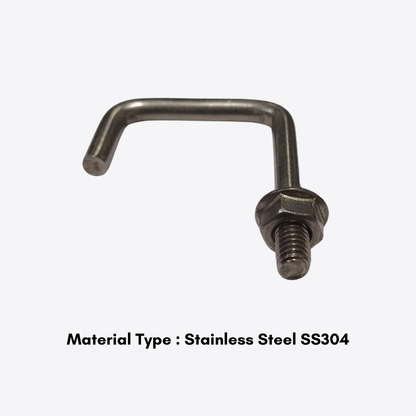 SS304 J Hook with Flange Nut