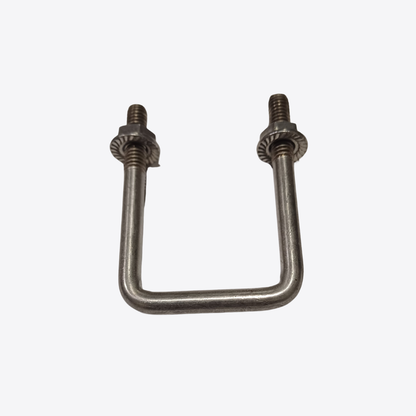 SS304 Square U bolt with Flange Nut