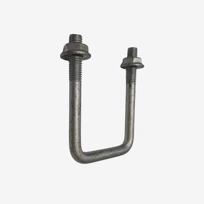 Zinc Flake Coated Square U bolt with flange nut