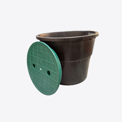 Earthing Pit with Cover (Round-PVC & Square-HDPE)