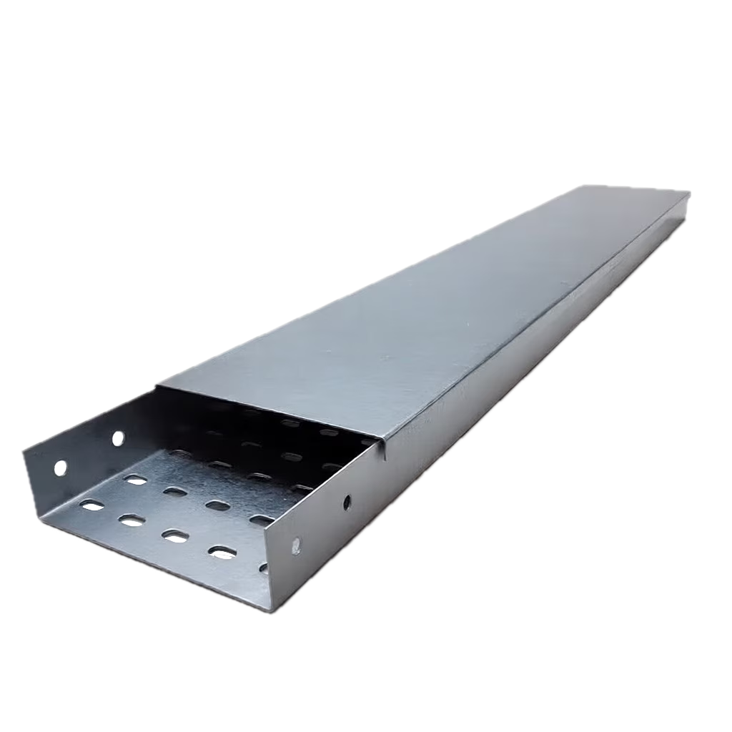 GI Perforated Cable Tray With Cover